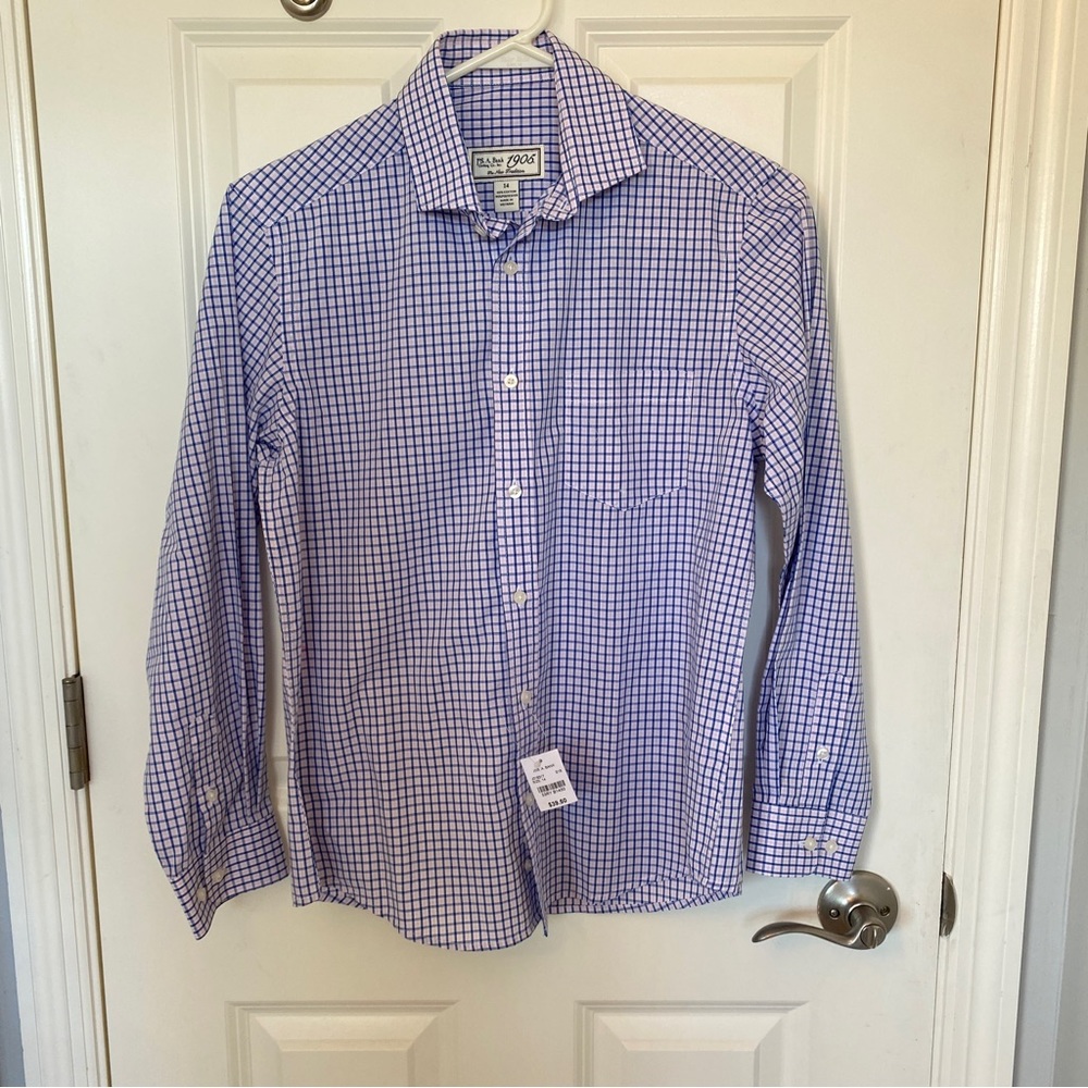 NWT Jos A Bank Shirt, size 14